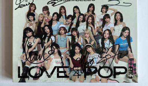 TRIPLES 7TH MINI ALBUM 'LOVE&POP PT.1' WALLFLOWER ZENITH UNIT HAND